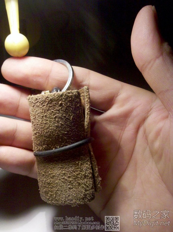 【虎斑猫】DIY一个 虎斑猫 钥匙卷 【虎斑猫】DIY一个 虎斑猫 钥匙卷