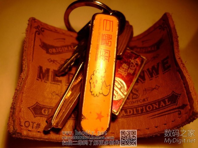 【虎斑猫】DIY一个 虎斑猫 钥匙卷