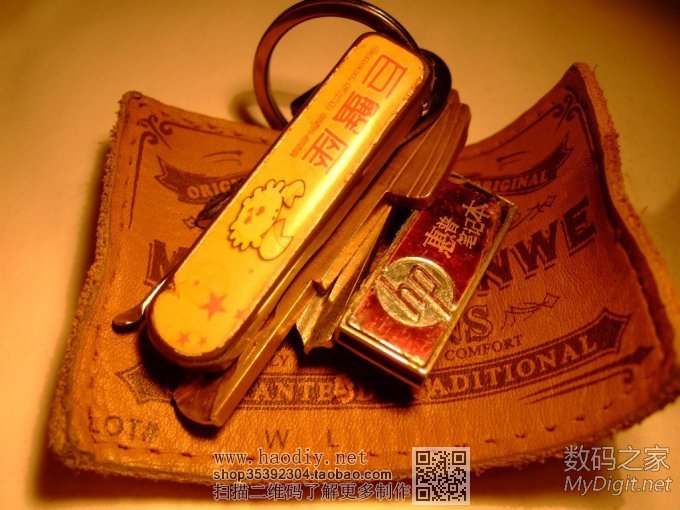 【虎斑猫】DIY一个 虎斑猫 钥匙卷