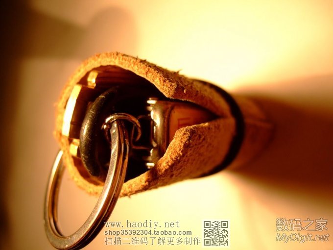 【虎斑猫】DIY一个 虎斑猫 钥匙卷 【虎斑猫】DIY一个 虎斑猫 钥匙卷