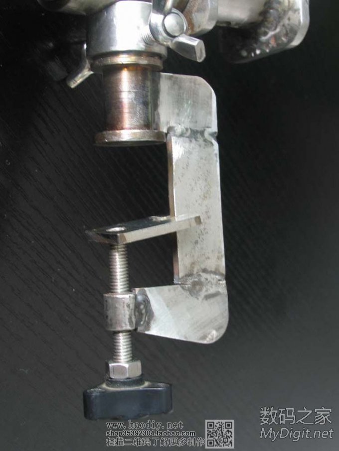 DIY不锈钢小台钳——闲得蛋疼啊! DIY不锈钢小台钳——闲得蛋疼啊!