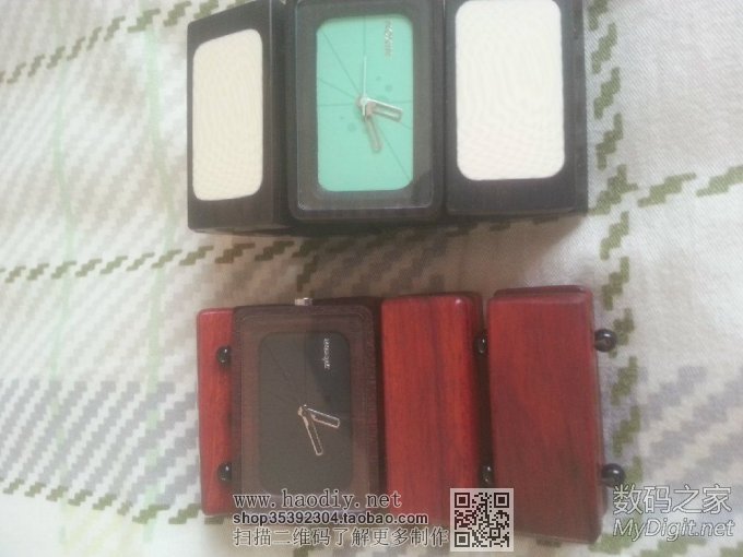 旧手表旧貌换新颜,自制NIXON红木手表