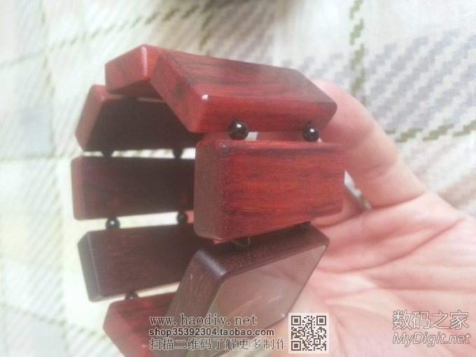 旧手表旧貌换新颜,自制NIXON红木手表