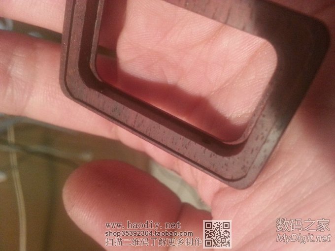 旧手表旧貌换新颜,自制NIXON红木手表 旧手表旧貌换新颜,自制NIXON红木手表