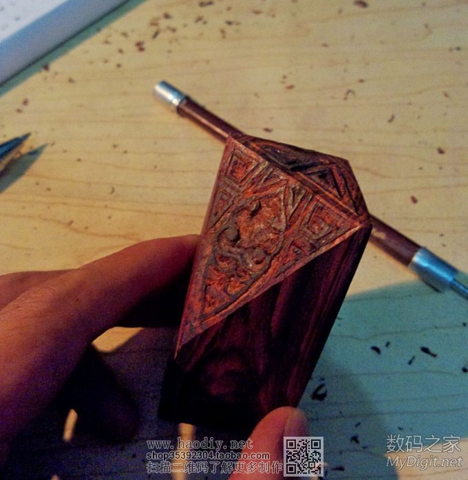 换个口味,玩玩木头,做了个印章坯和书签 换个口味,玩玩木头,做了个印章坯和书签