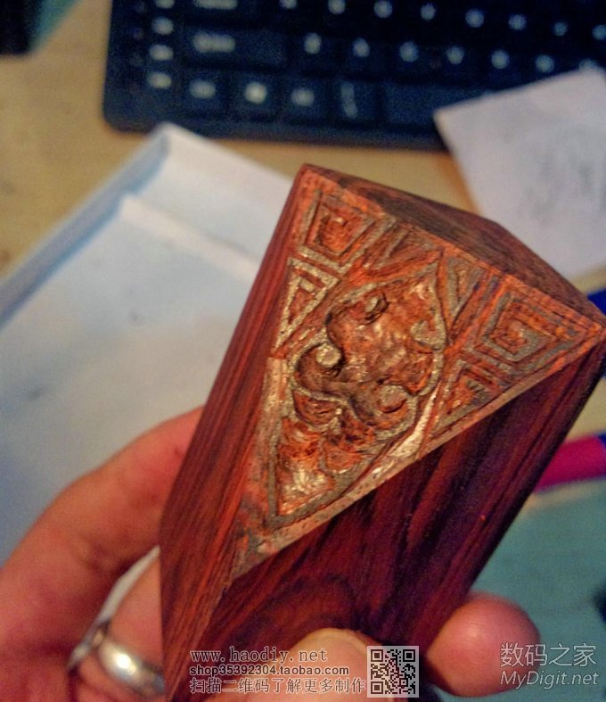 换个口味,玩玩木头,做了个印章坯和书签 换个口味,玩玩木头,做了个印章坯和书签