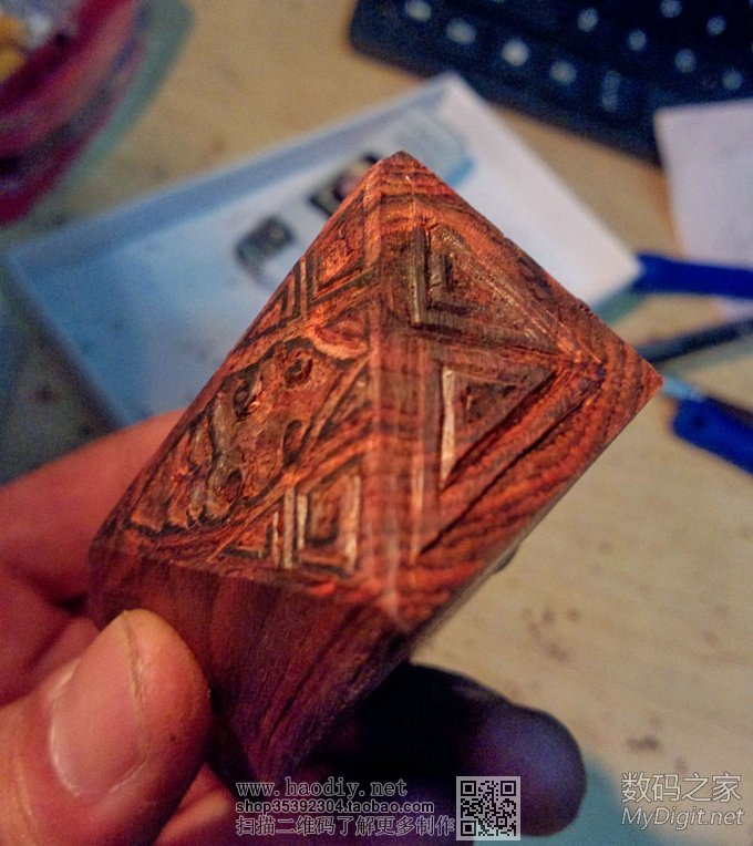 换个口味,玩玩木头,做了个印章坯和书签 换个口味,玩玩木头,做了个印章坯和书签