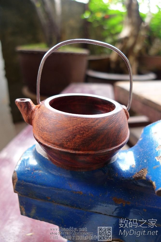 做  了  个   袖   珍  小  提  壶 做  了  个 