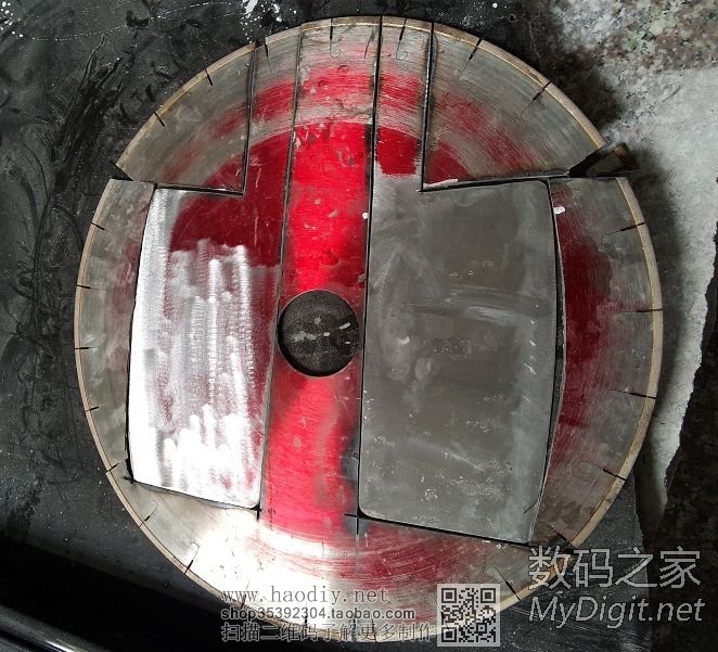 穷屌丝的杰作,用大理石切割片做了两把菜刀 穷屌丝的杰作,用大理石切割片做了两把菜刀