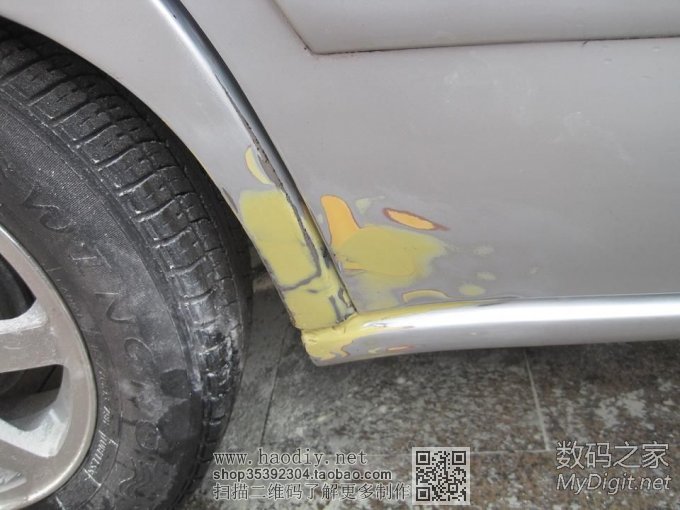 自己动手为夏利车补漆 自己动手为夏利车补漆