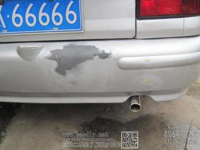 自己动手为夏利车补漆 自己动手为夏利车补漆