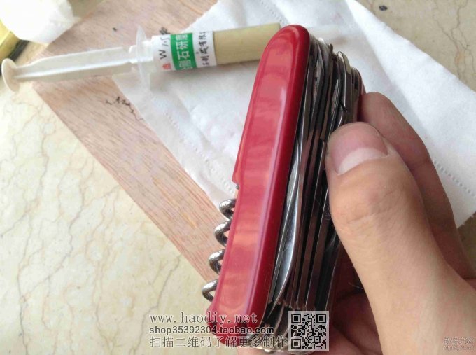 抛光第二弹!!瑞士军刀抛光!!