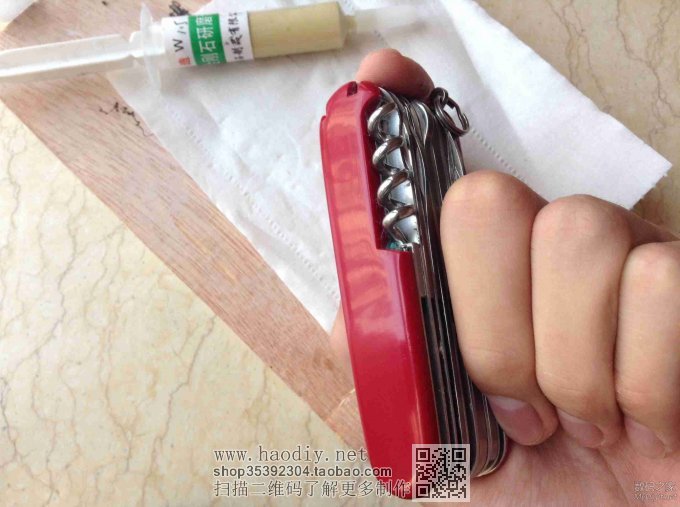 抛光第二弹!!瑞士军刀抛光!!