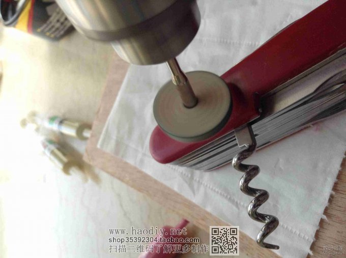 抛光第二弹!!瑞士军刀抛光!!