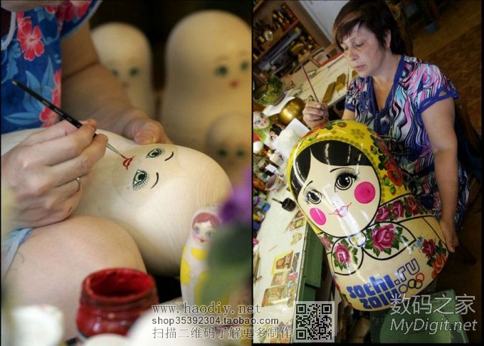 俄罗斯民族之魂,木质“套娃”的制做! 俄罗斯民族之魂,木质“套娃”的制做!