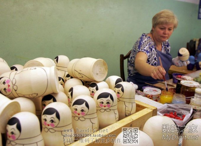 俄罗斯民族之魂,木质“套娃”的制做! 俄罗斯民族之魂,木质“套娃”的制做!