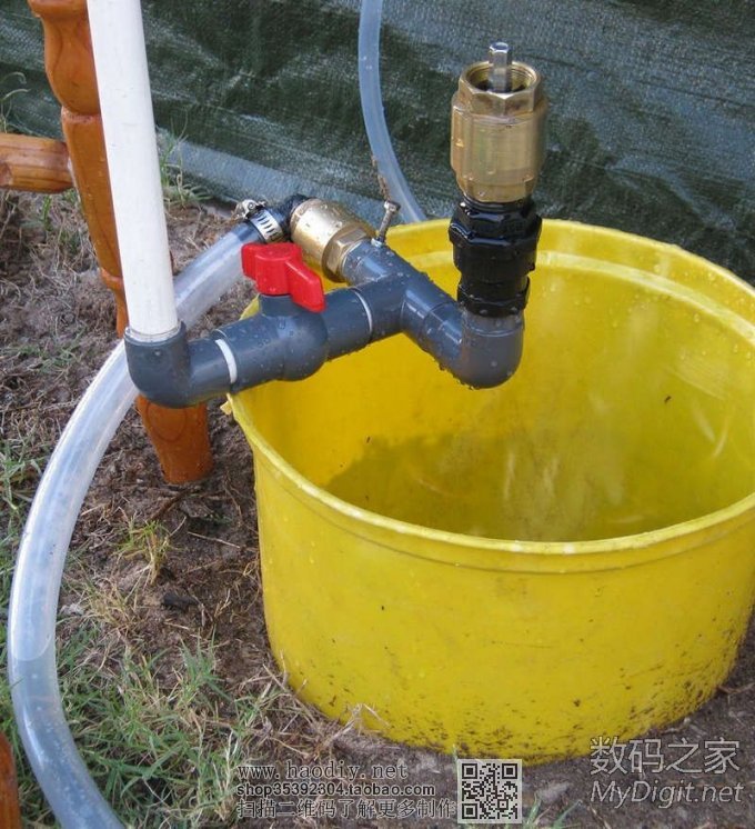 DIY水锤泵,自制无动力水泵的详细制作过程 DIY水锤泵,自制无动力水泵的详细制作过程