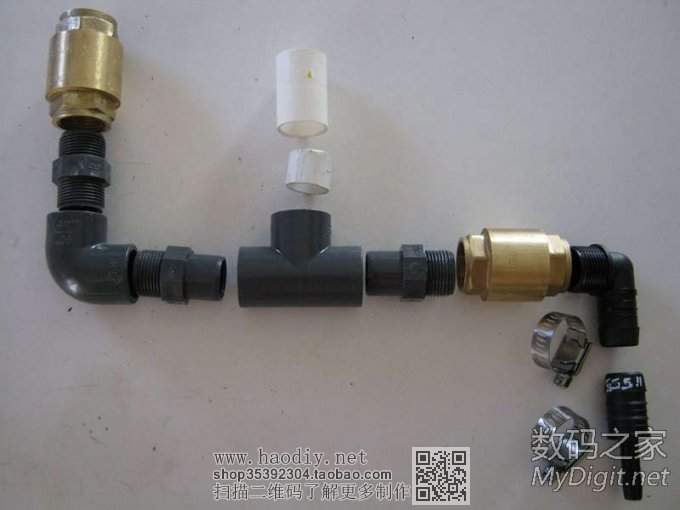 DIY水锤泵,自制无动力水泵的详细制作过程 DIY水锤泵,自制无动力水泵的详细制作过程