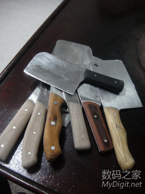 最近制作的几把菜刀 最近制作的几把菜刀