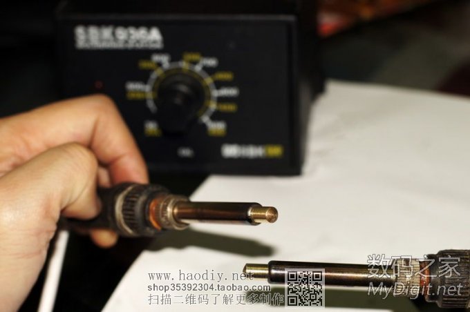 给焊台制作一个纯铜烙铁头,刀头!非常好用 !    版主设精啊,赶紧射 给焊台制作一个纯铜烙铁头,刀头!非常好用 !   