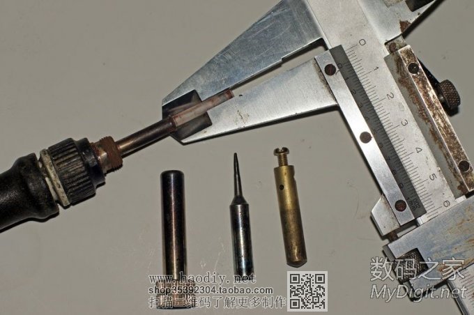 给焊台制作一个纯铜烙铁头,刀头!非常好用 !    版主设精啊,赶紧射 给焊台制作一个纯铜烙铁头,刀头!非常好用 !   