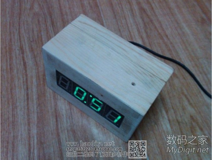 买套件做了一个电子钟 买套件做了一个电子钟