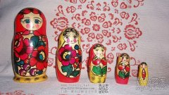俄罗斯民族之魂,木质“套娃”的