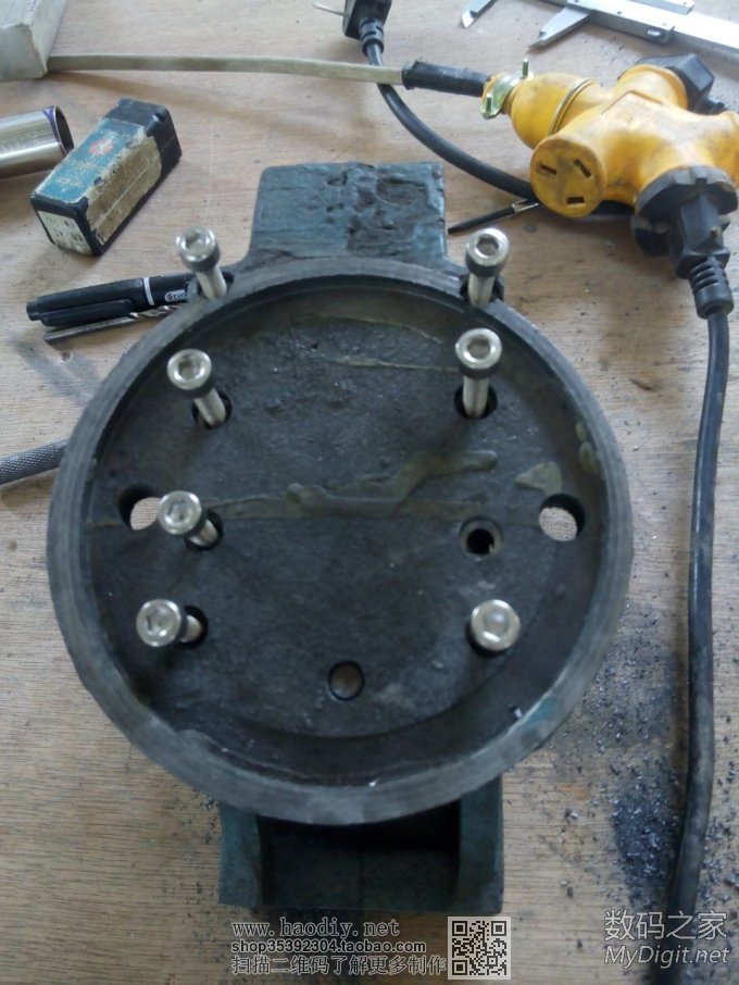 一次几乎不可能完成的维修,巧修台虎钳 一次几乎不可能完成的维修,巧修台虎钳