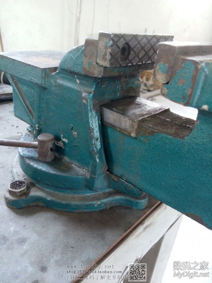 一次几乎不可能完成的维修,巧修台虎钳 一次几乎不可能完成的维修,巧修台虎钳