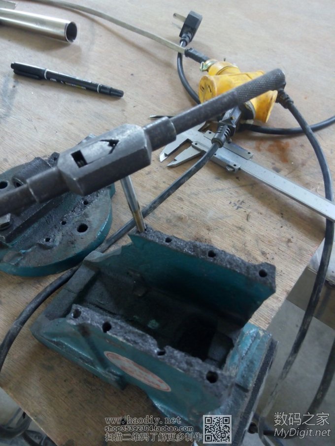 一次几乎不可能完成的维修,巧修台虎钳 一次几乎不可能完成的维修,巧修台虎钳