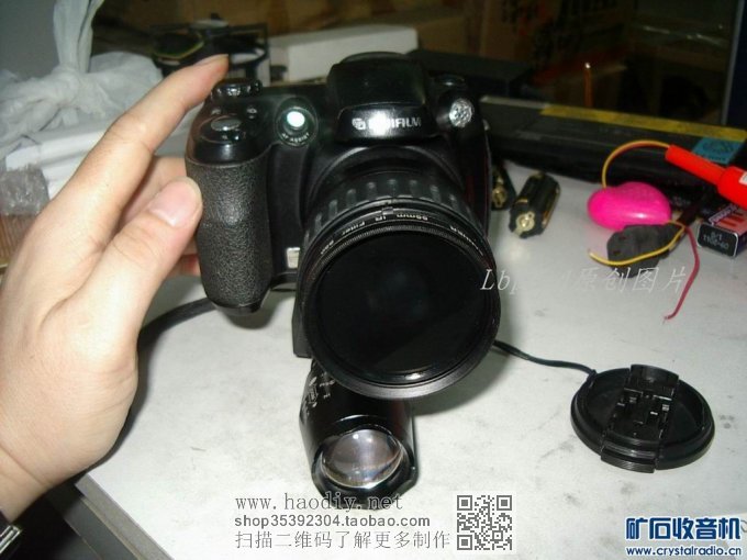 【参赛】报废退役数码相机修复重生涅槃,打造红外“透视”大杀器