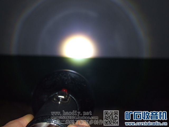 【参赛】 用老式手电制作超级省电超强光手电筒
