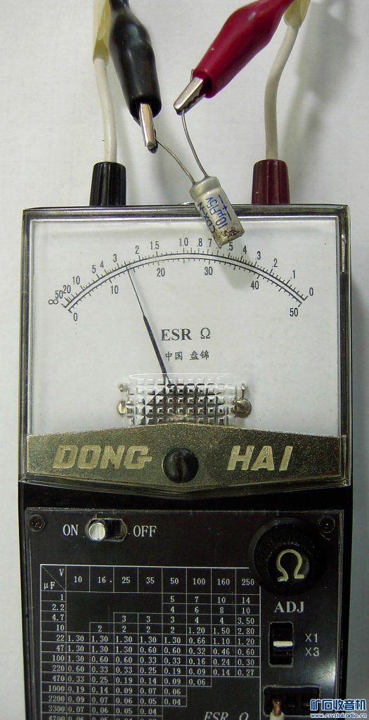 ×1档10μ15V2.6Ω坏的.JPG 【参赛】超级ESR表