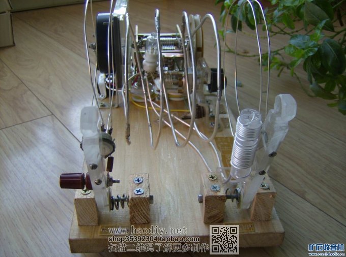 【参赛】SW短波矿石收音机4.9mhz-20mhz