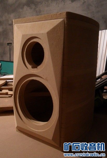 【参赛】高难度!仿世霸!圆弧型 腰鼓音箱,手工制作!