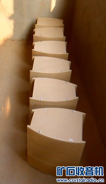 【参赛】高难度!仿世霸!圆弧型 腰鼓音箱,手工制作!