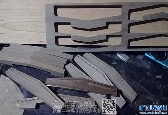 【参赛】高难度!仿世霸!圆弧型 腰鼓音箱,手工制作!