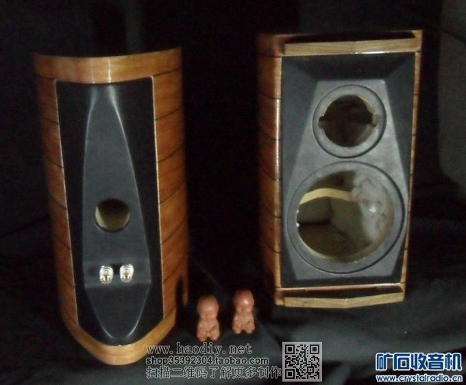 【参赛】高难度!仿世霸!圆弧型 腰鼓音箱,手工制作!