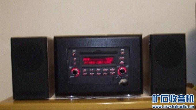 【参赛】DIY车机 加 黑胡桃实木  优雅3寸 全频迷宫音箱 组合