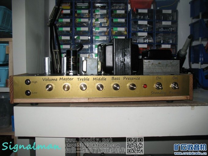 【参赛】DIY 吉他箱头 Marshall JCM 800 2204