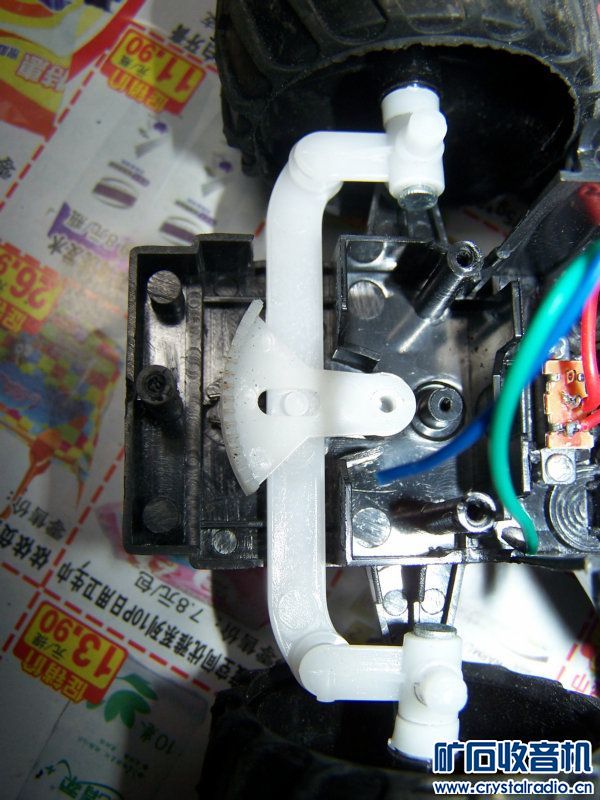 【参赛】重开贴。自己加装的遥控车前轮方向舵