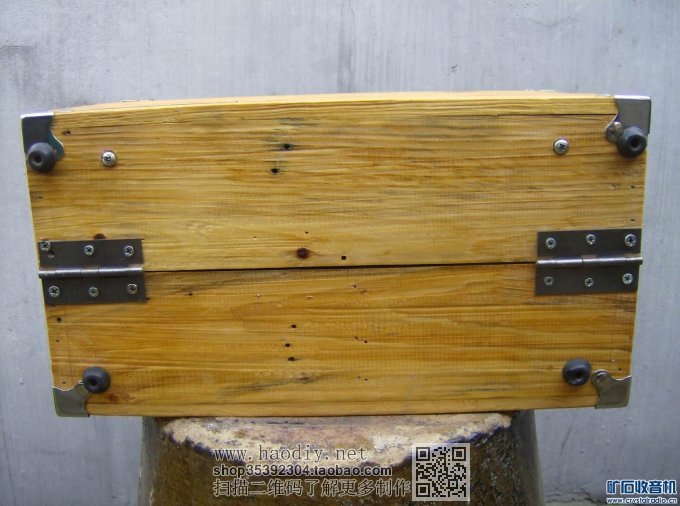 【参赛】便携式中短波大环场管检波矿石收音机