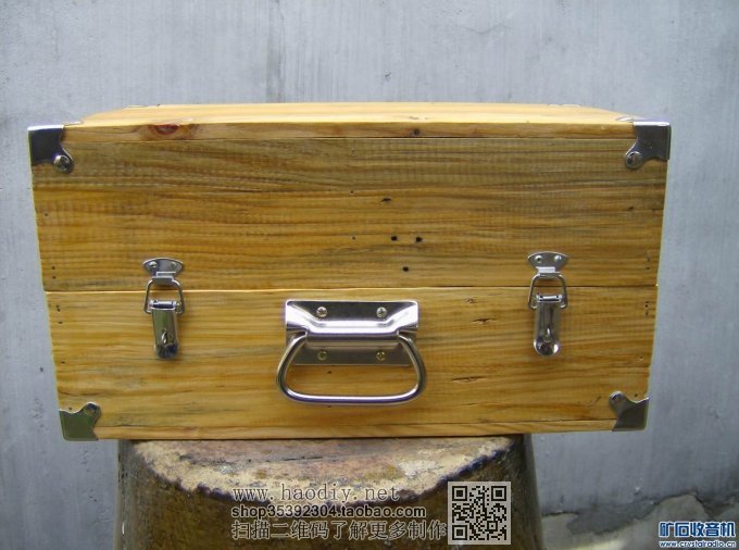 【参赛】便携式中短波大环场管检波矿石收音机