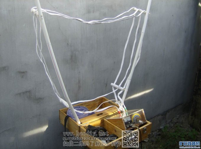 【参赛】便携式中短波大环场管检波矿石收音机