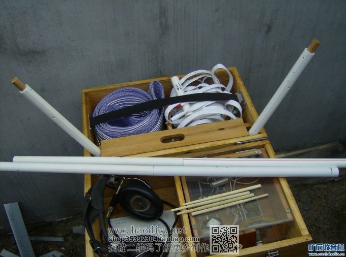 【参赛】便携式中短波大环场管检波矿石收音机