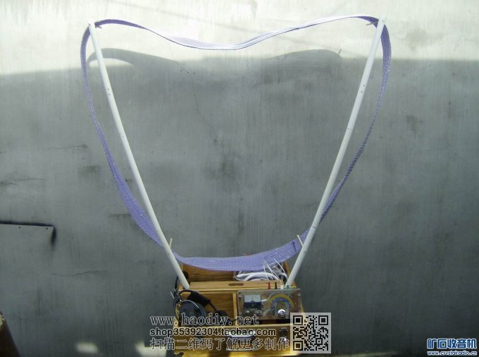 【参赛】便携式中短波大环场管检波矿石收音机