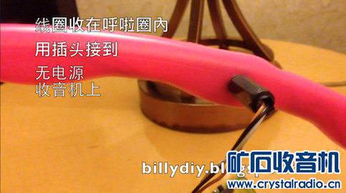 【参赛】便携可装拆呼啦圈矿石收音机