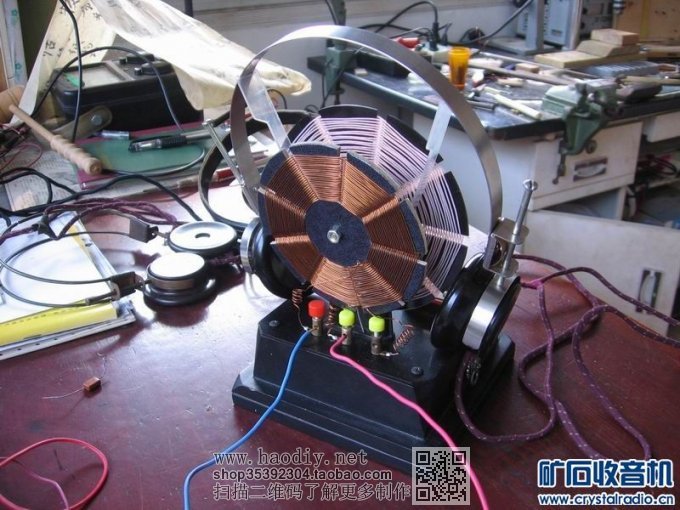 【参赛】我做的矿石收音机