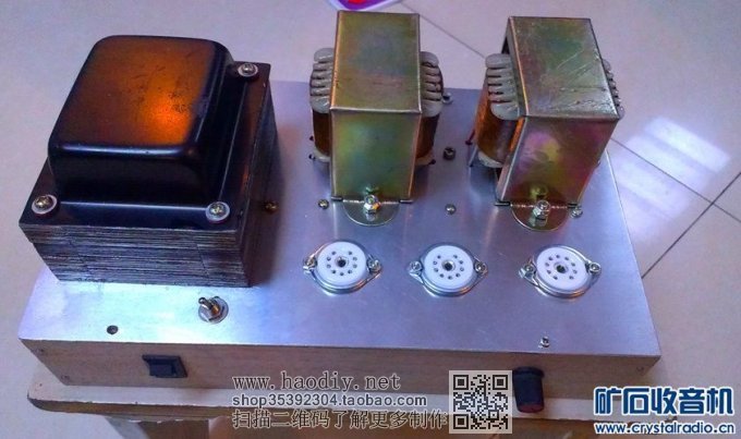 【参赛】全手工打造6P1电子管功放