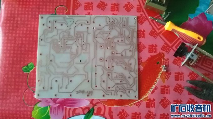 【参赛】直流三波段四灯电子管收音机